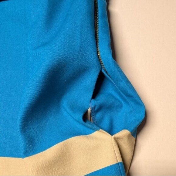 Zara TRF Strapless Mini Dress Womens Medium Coastal Striped Sailor Party Wedding - Picture 7 of 10